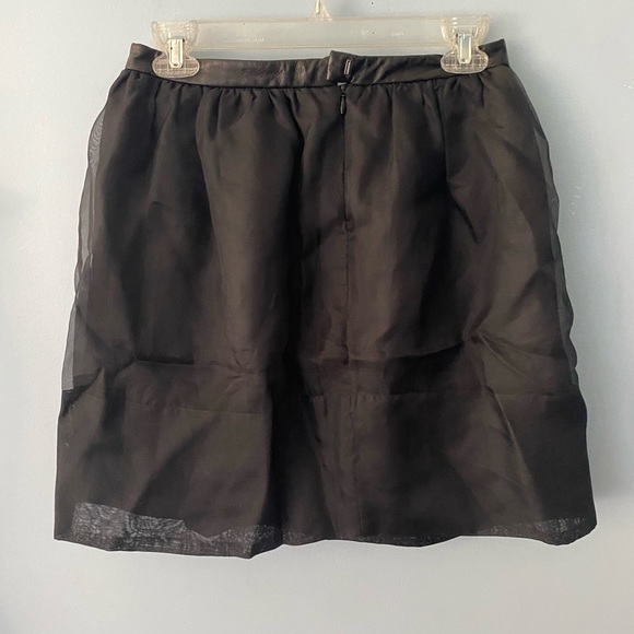Tibi Silk Mini Skirt with Leather Waistband (+ BOGO SALE!) - Picture 10 of 16